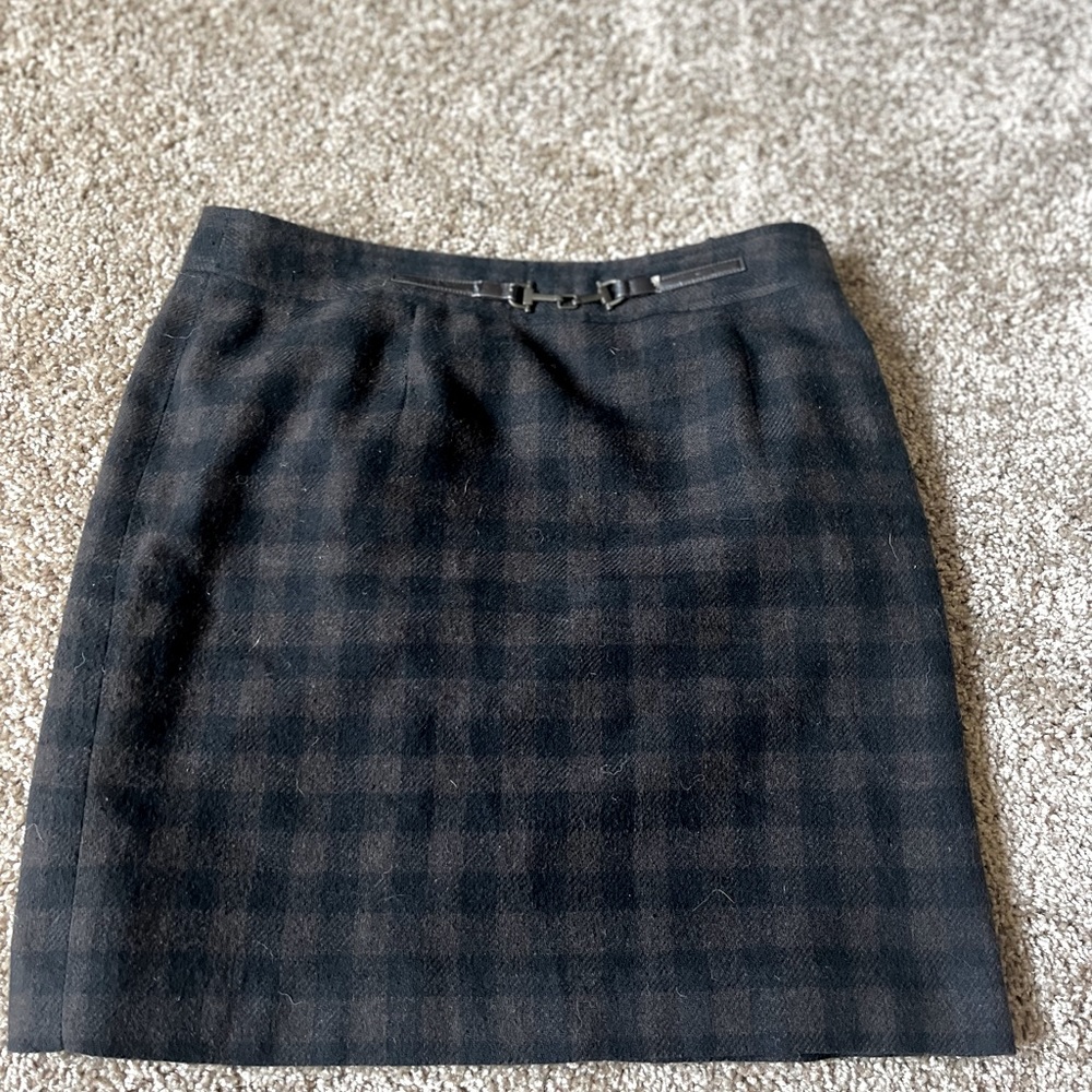 Vintage style Amanda + chelsie plaid skirt